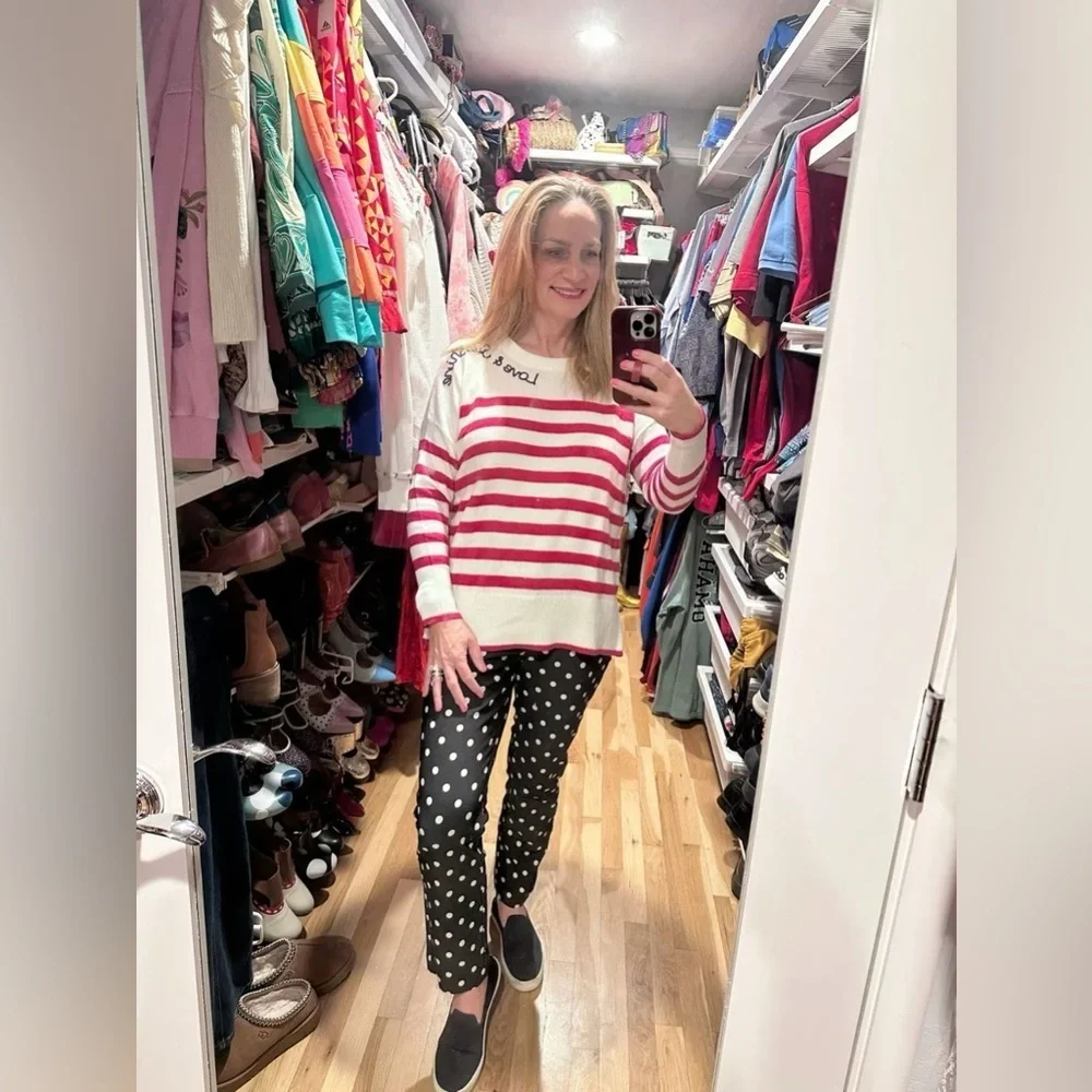 Free People Molly printed slim pants 8